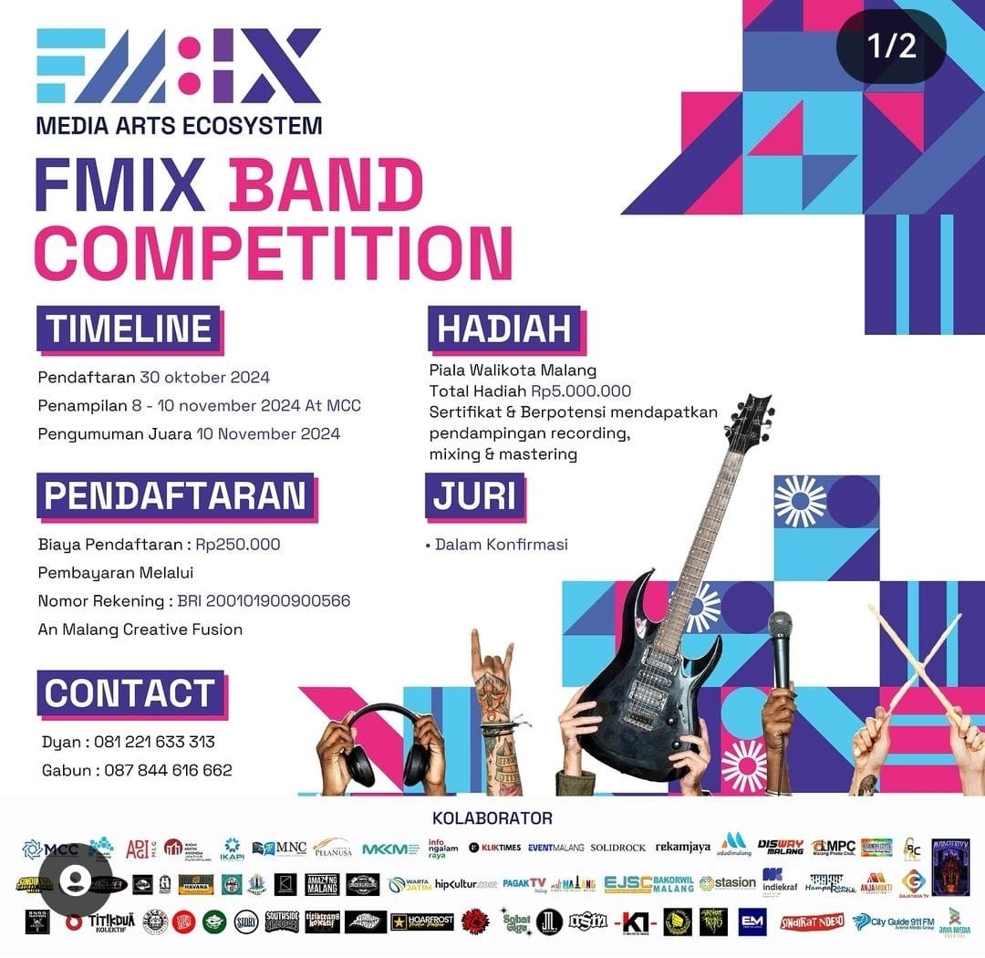 Festival Mbois IX, Pendaftaran Kompetisi Band Dibuka, Juga Undangan untuk Performers