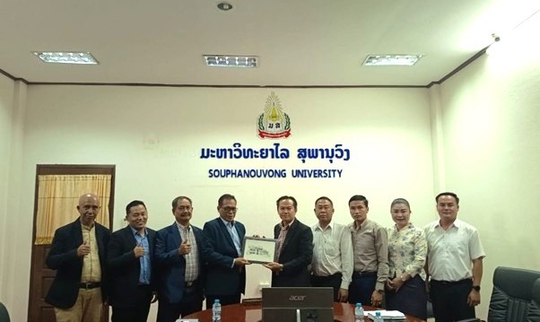 UB Bahas Kerja Sama Internasional dengan Souphanouvong University Laos
