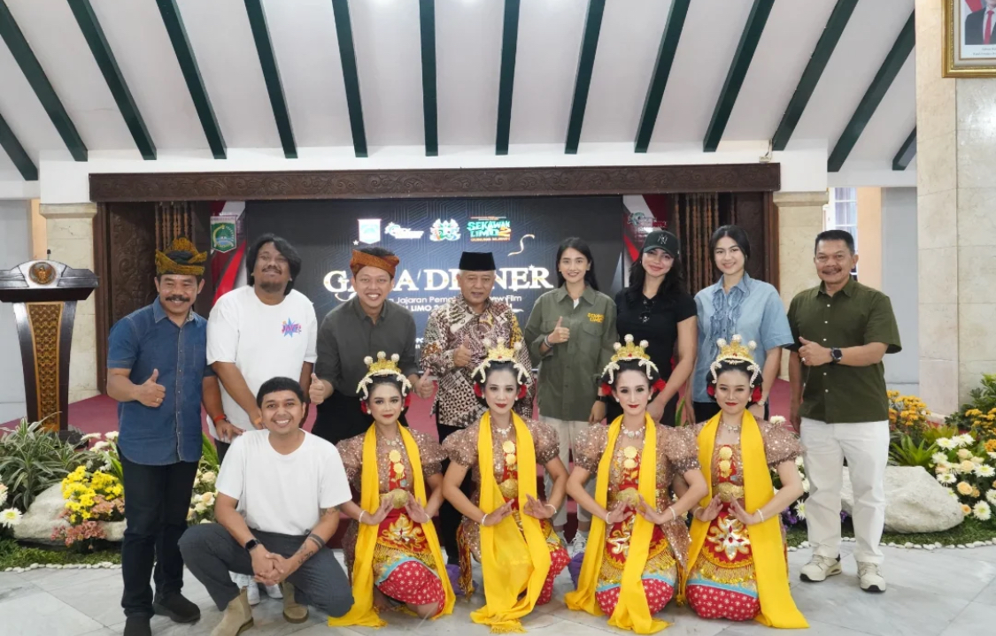 Kru dan Pemain “Sekawan Limo 2: Gunung Klawih” Gelar Gala Dinner di Pendapa Kabupaten Malang