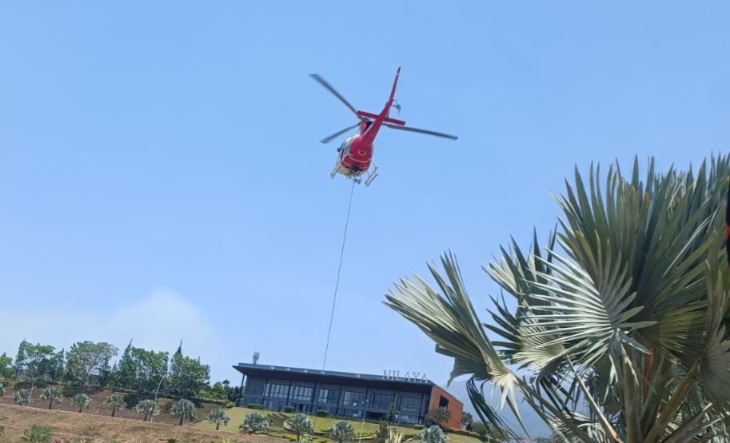 Karhutla Pegunungan Kawi Malang: Water Bombing Basahi Bukit Jabal, 1.538 Ha Terdampak