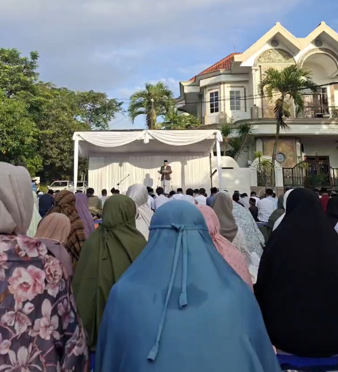 Warga Muhammadiyah Sukun Salat Id di Perum Sukun Pondok Indah, Khatib Serukan Kebangkitan Umat