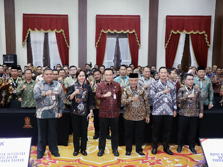 Bupati Sanusi Hadiri Rakor KPK dan Kemendagri, Tegaskan Komitmen Berantas Korupsi