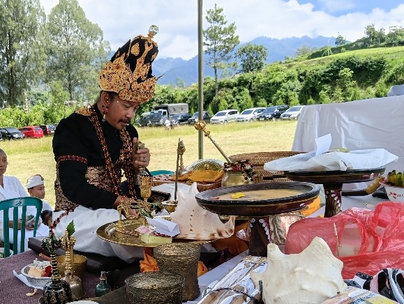 Umat Hindu di Kota Batu Gelar Ritual Tawur Agung: Simbol Pembersihan Diri dan Alam Semesta
