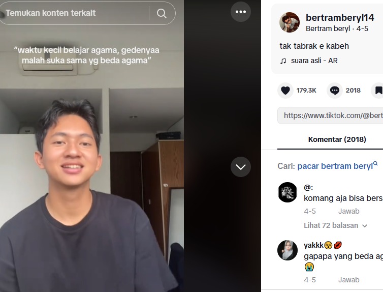 Sering Lihat  Trend Tiktok 'Opo Wae Tak Tabrak', tapi Jangan Ikut-Ikut Asal Nabrak Yaa