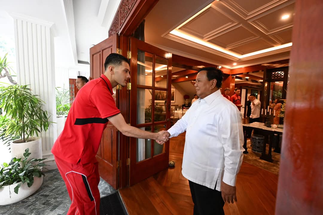 Pemain Timnas Diundang Prabowo ke Rumahnya, Dipesani: Meski Sudah Lolos Putaran 4, Lawan Jepang Jangan Santai