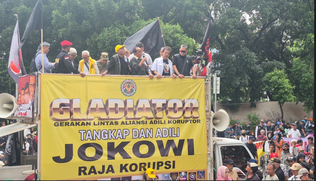 Geruduk KPK Minta Jokowi dan Keluarga Ditangkap-Diadili, Ada Eks Menag Fahrur Razi