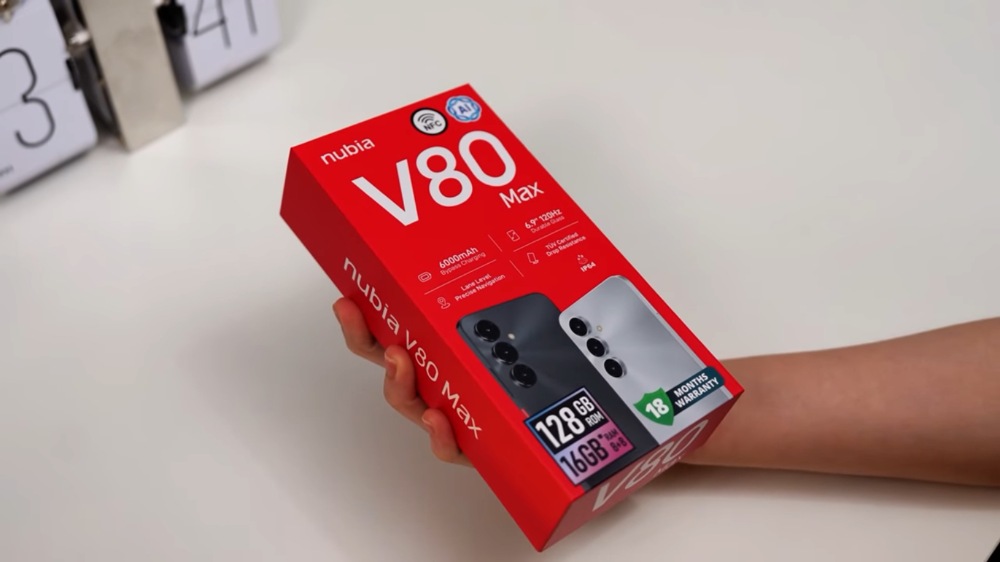 Nubia V8 Max Resmi Hadir, HP Driver Ojol dengan GPS Presisi dan Baterai 6000 mAh