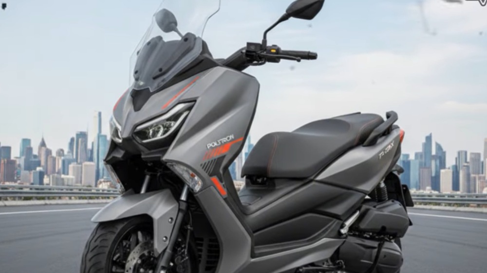 Polytron T-Rex 2026 Bikin Heboh, Maxi Skuter Listrik Bergaya XMAX dengan Top Speed 130 Km/Jam?