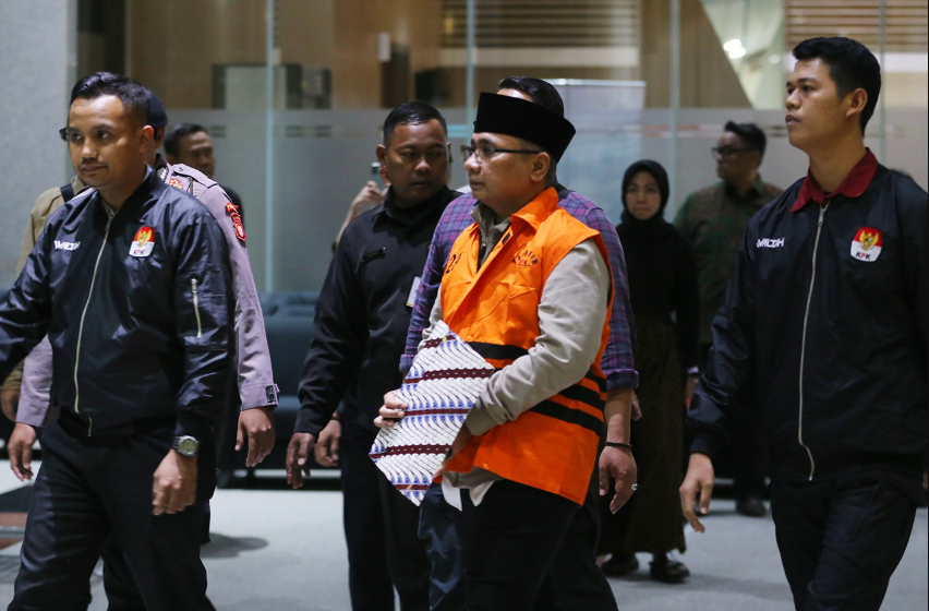 'Malam Jumat Keramat' Eks Menag Yaqut Ditahan KPK: Saya Tak Terima Uang Sepeser pun 