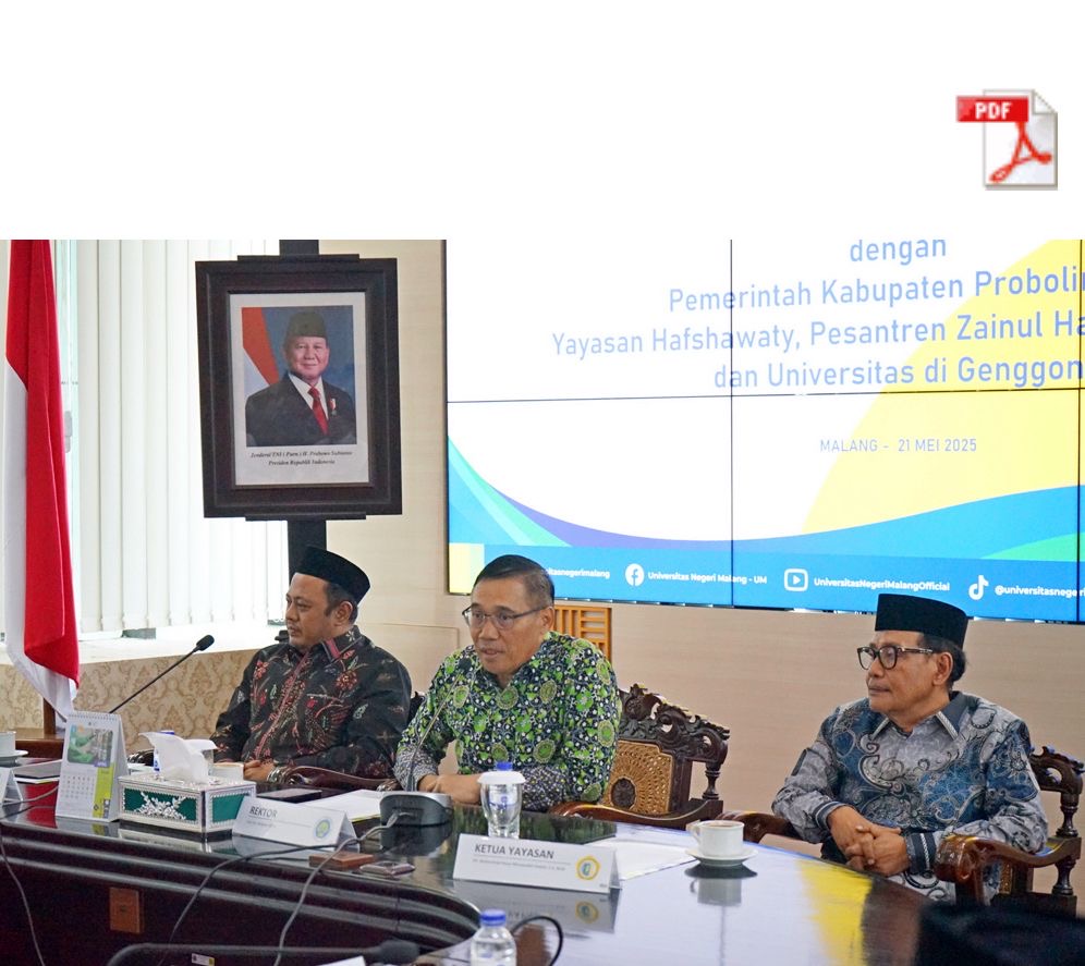 UM Terus Dipercaya Kerjasama dengan Pemerintah Daerah, Terbaru dengan Pemkab Probolinggo   