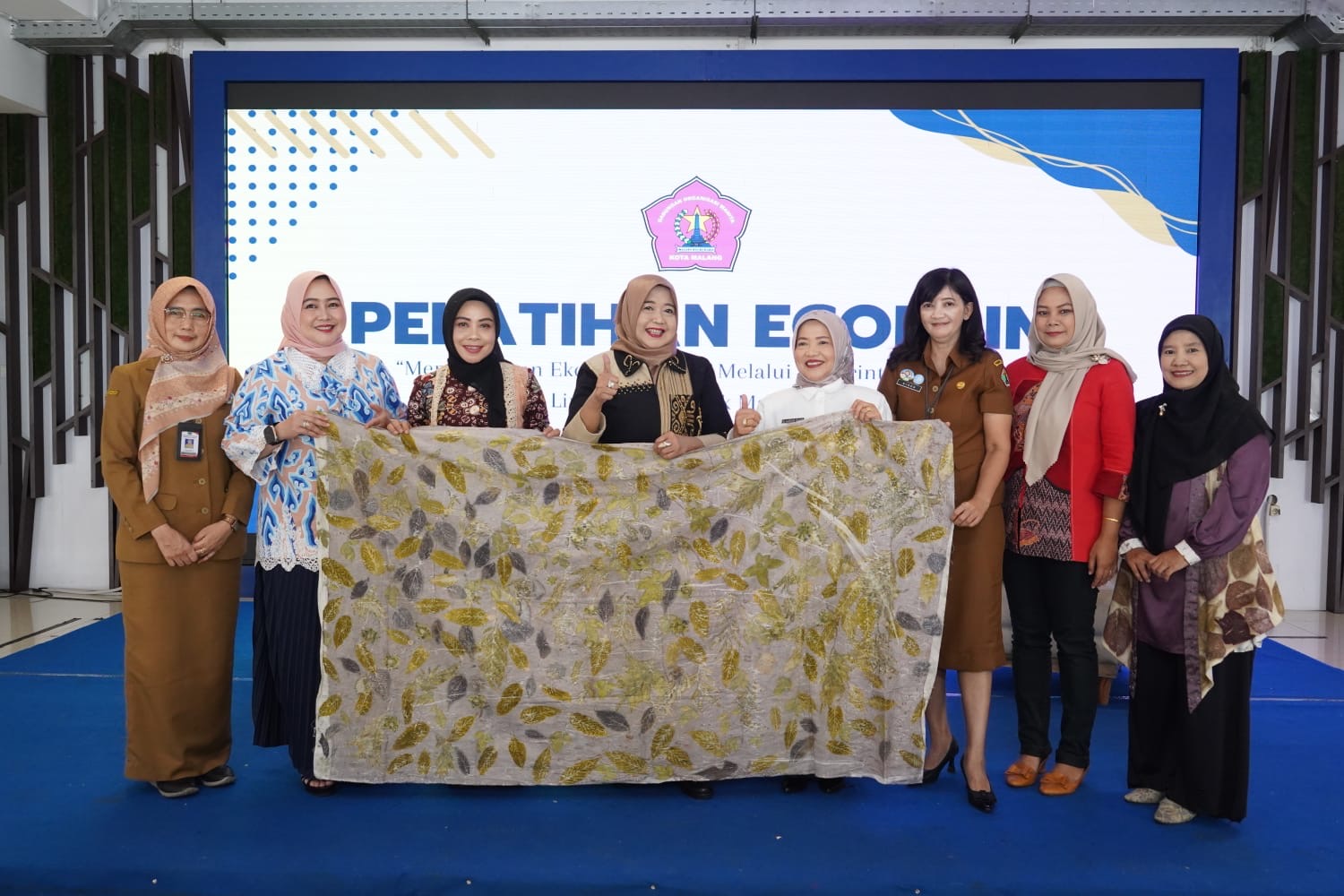 Pelatihan Ecoprint di MCC, Pemkot dan Pemkab Malang Siap Kolaborasi Tingkatkan Produksi dan Pemasaran
