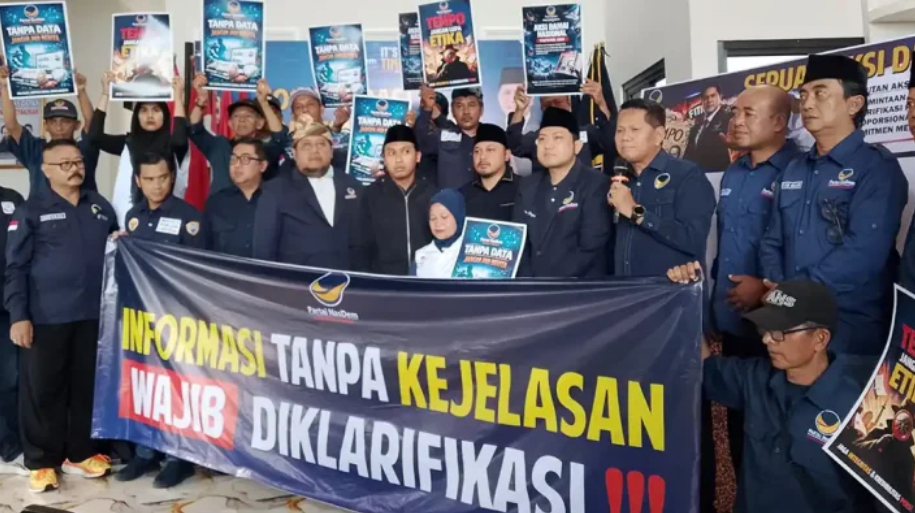 Sampul Kontroversial Majalah Tempo Diserbu Protes, Kader NasDem Malang Tuntut Klarifikasi