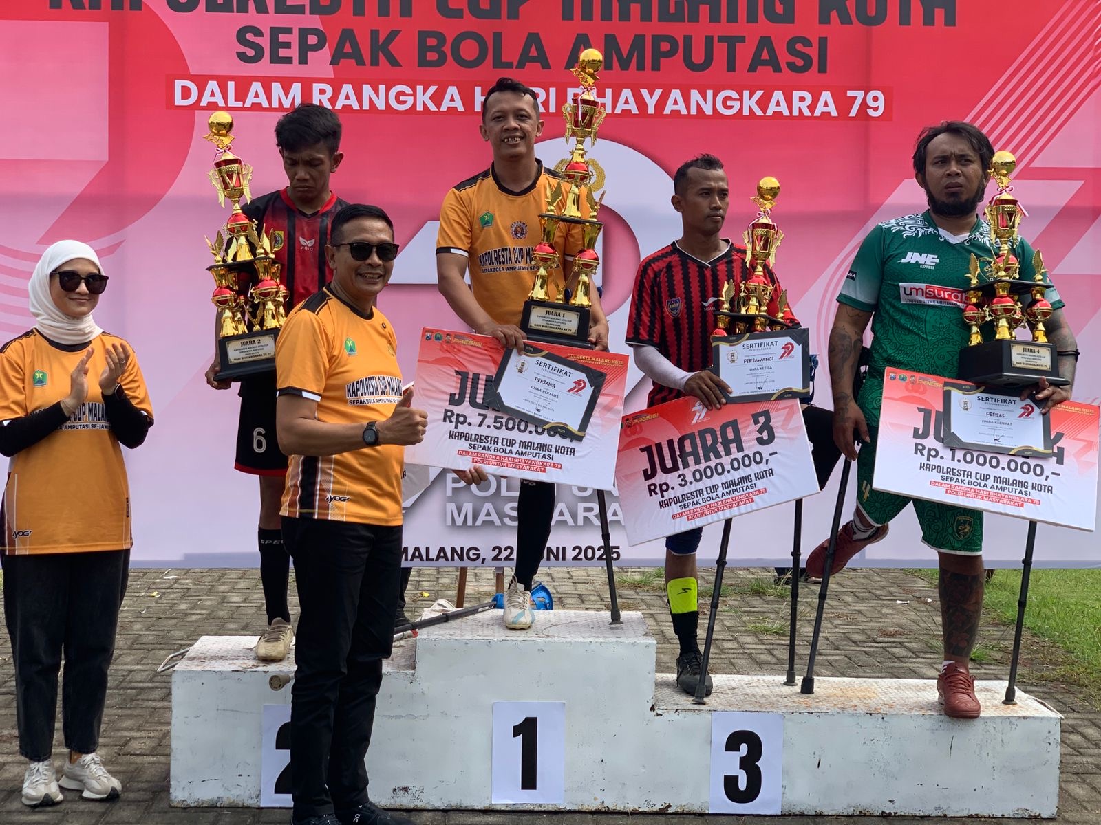 Persema Malang Juarai Kapolresta Cup 2025, Kalahkan Persid Jember 2-1 di Final