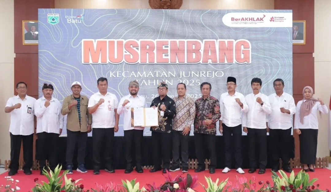 Dihadiri Wakil Wali Kota Batu, Musrenbang Kecamatan Junrejo Bahas 109 Usulan