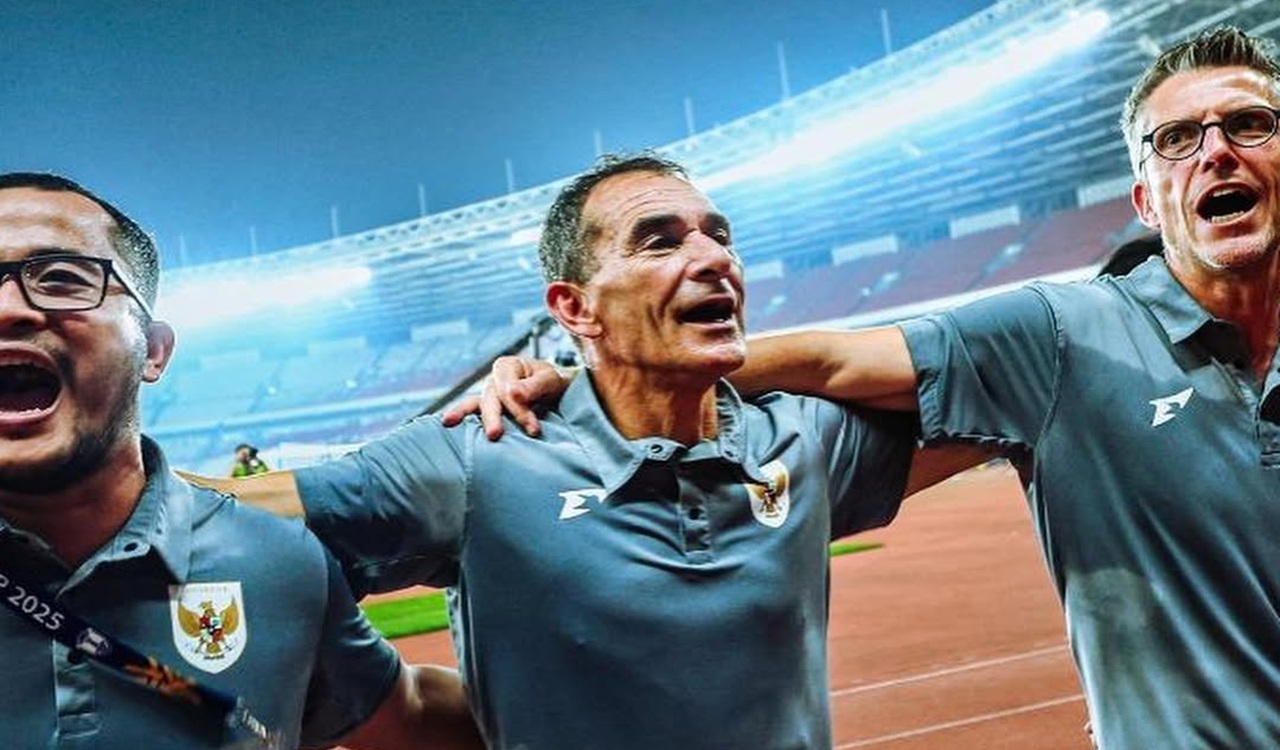 Coach Vanenburg Terbukti Bisa Memotivasi, Erick Thohir Minta Timnas U-23 Tampil Berani di Final Piala AFF 