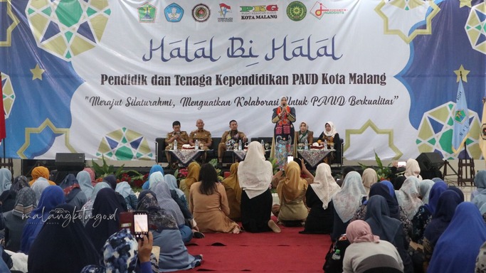 Hadir di Halalbihalal PAUD, Bunda Hanik Minta Guru PAUD Terus Kembangkan Kompetensi