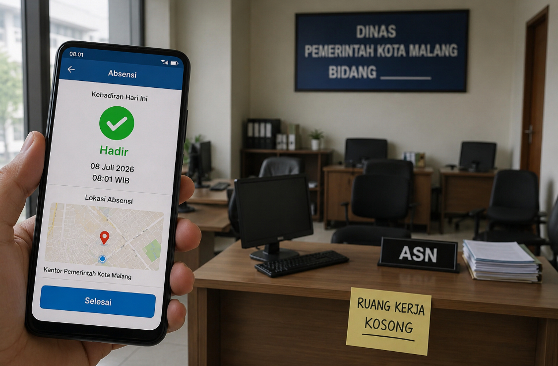 BKPSDM Temukan ASN Absen Hadir tapi Tak Ada di Kantor, Kepatuhan Baru Capai 89 Persen