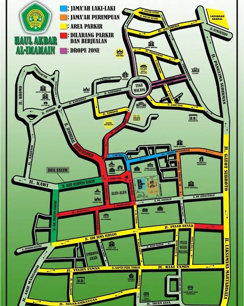 Dishub Kota Malang Rekayasa Lalu Lintas Haul Akbar Imamain 2025, Ini Kantong Parkir Bus, Roda 4, dan Motor