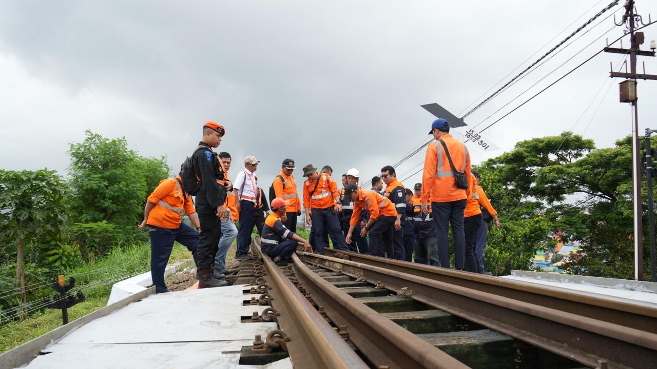 KAI Daop 8 Mitigasi Longsor di Jalur Malang Jelang Lebaran 2026, 41.000 Tiket Sudah Terjual