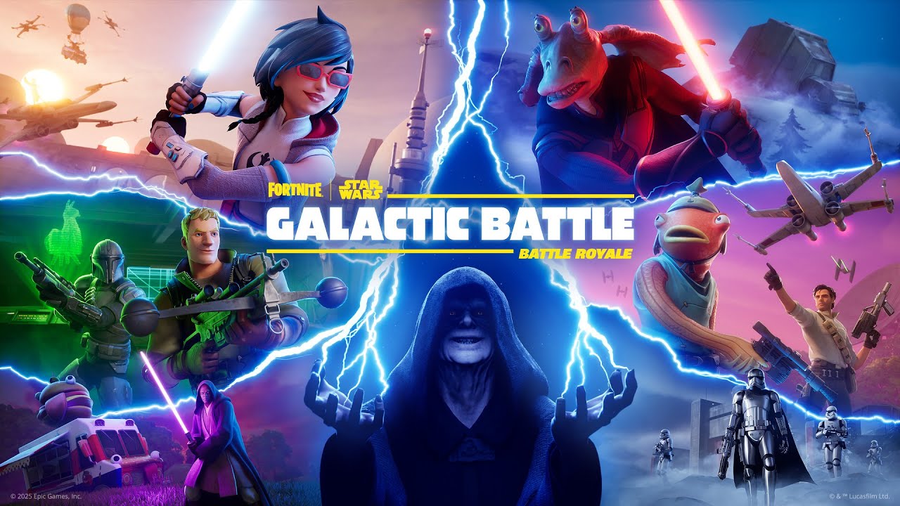FORTNITE x STAR WARS: Galaksi Pecah Perang, dan Pulau Fortnite Jadi Medannya!