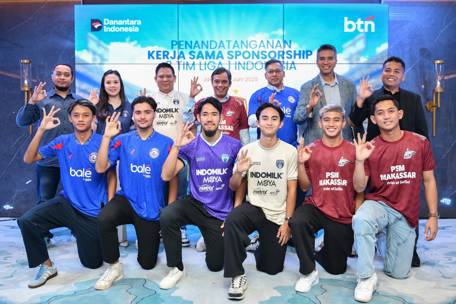 BTN Sponsori Arema FC dan Dua Klub Liga 1 Lainnya untuk Dukung Sepak Bola Nasional
