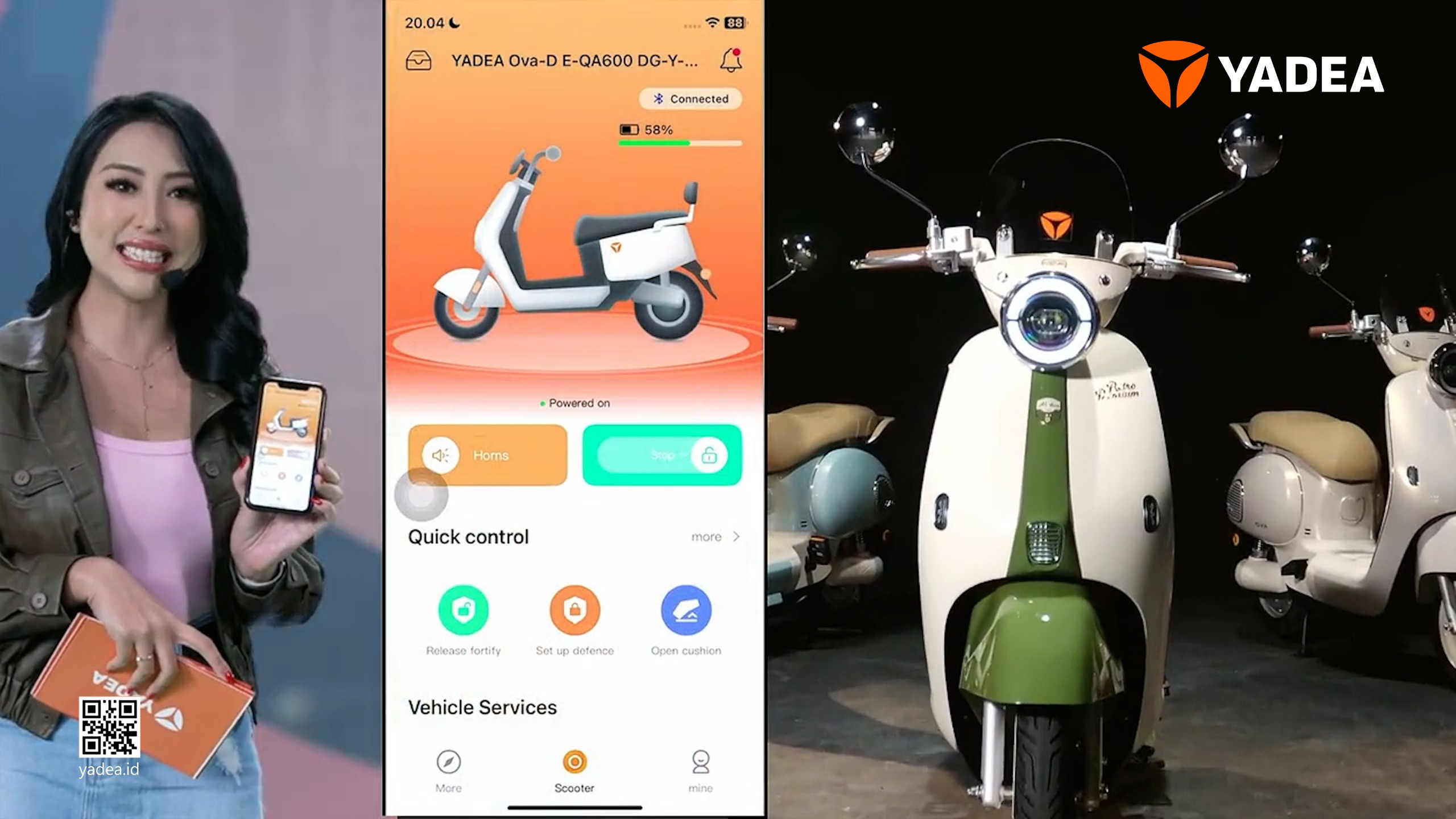 Launching Daring Motor Listrik Yadea OVA Curi Perhatian, Catat 1.960.000  View  