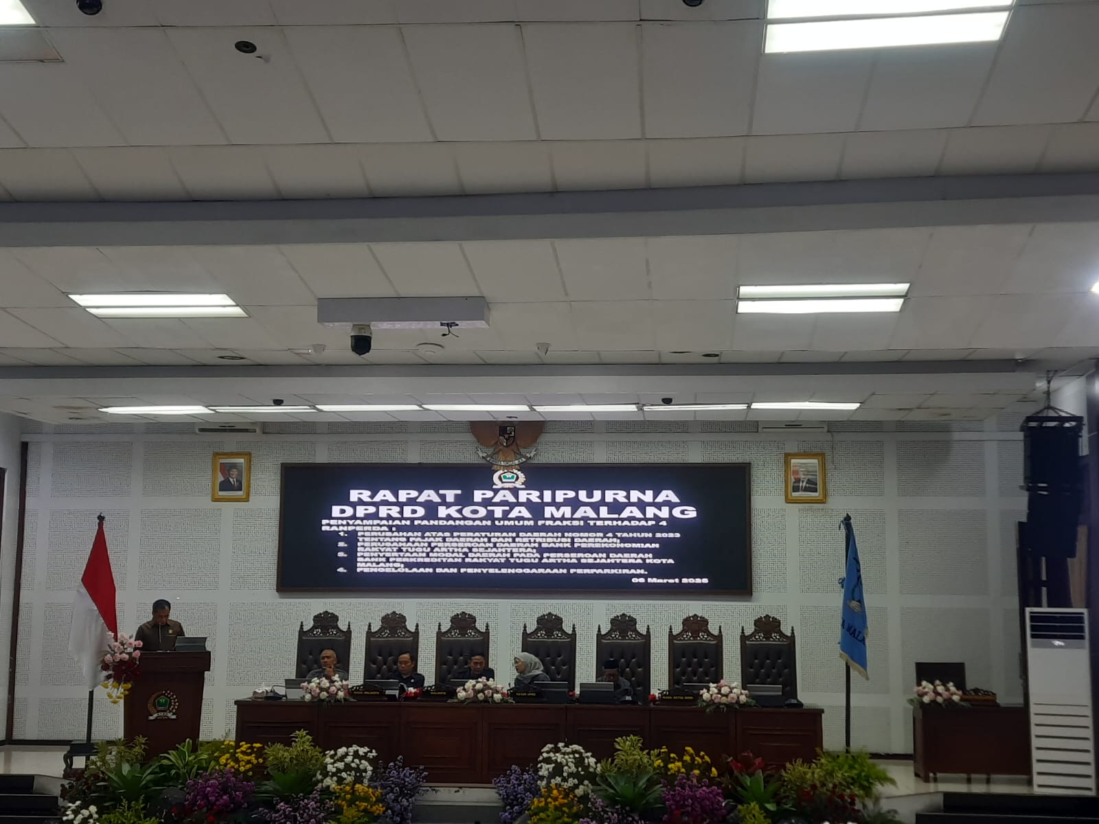 Rapat Paripurna DPRD Kota Malang, Wali Kota Ungkap Strategi Peningkatan PAD