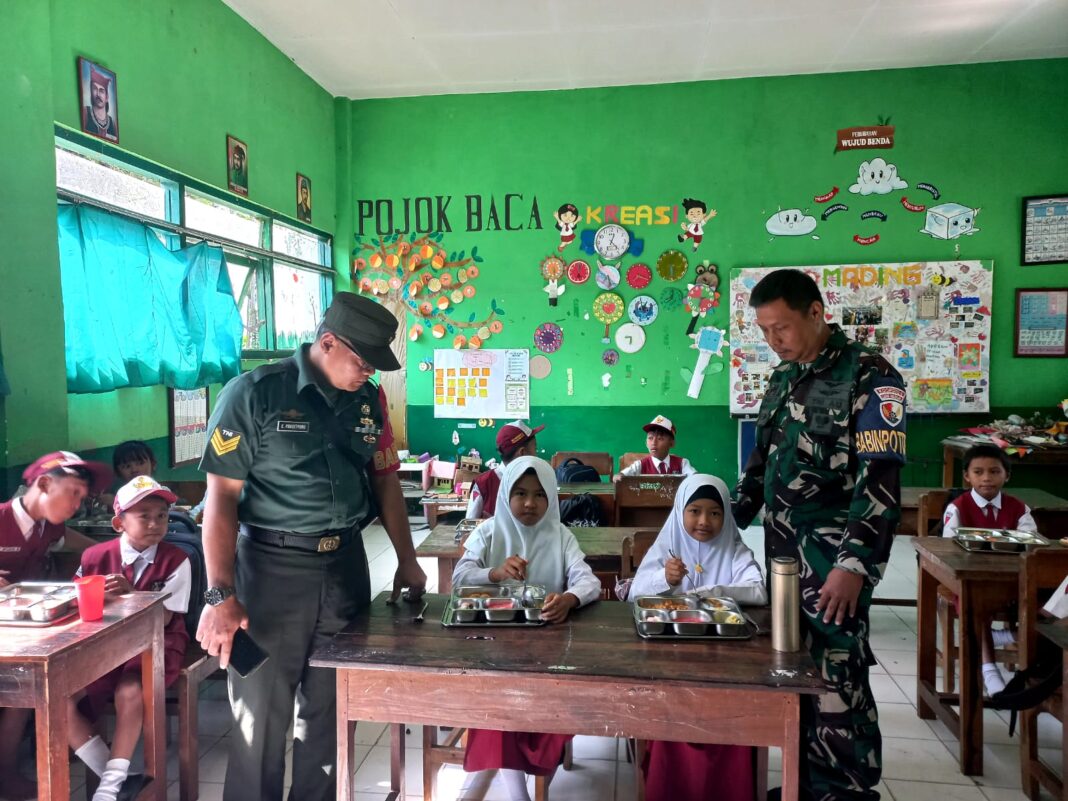 Kodim 0818/Malang-Batu Pastikan Distribusi Program Makan Bergizi Gratis Tepat Sasaran