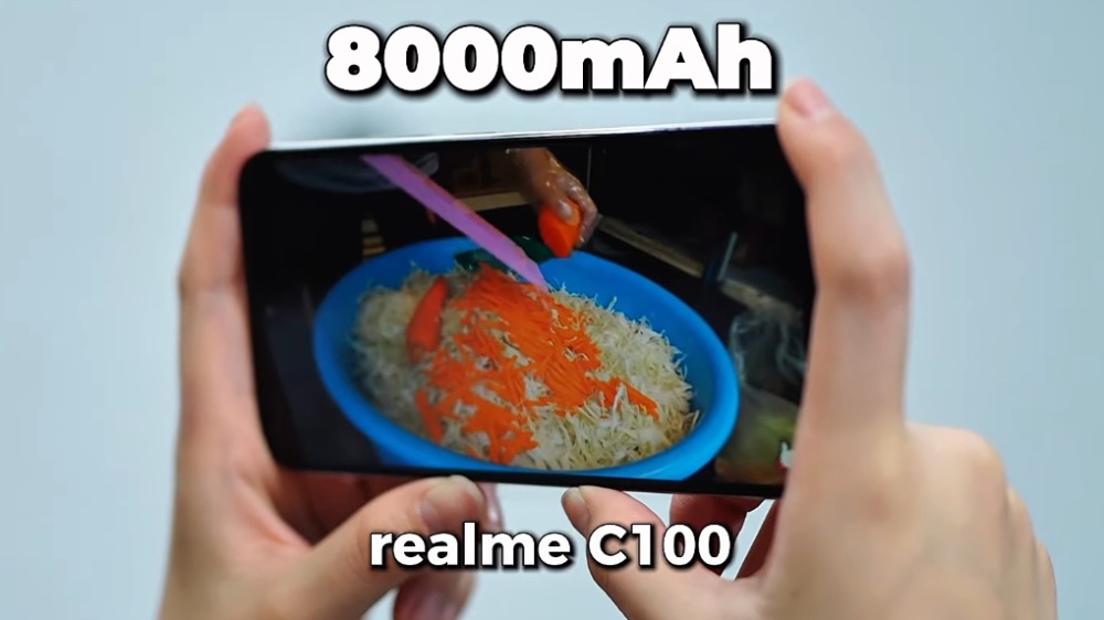 Realme C100 Baterai 8000 mAh Bikin Heboh, Dipakai Seharian Masih Belum Lowbat