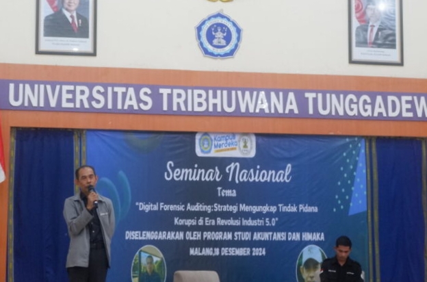 Mahasiswa UNITRI Malang Gelar Seminar Nasional Bahas Strategi Mengungkap Korupsi pada Era Digital