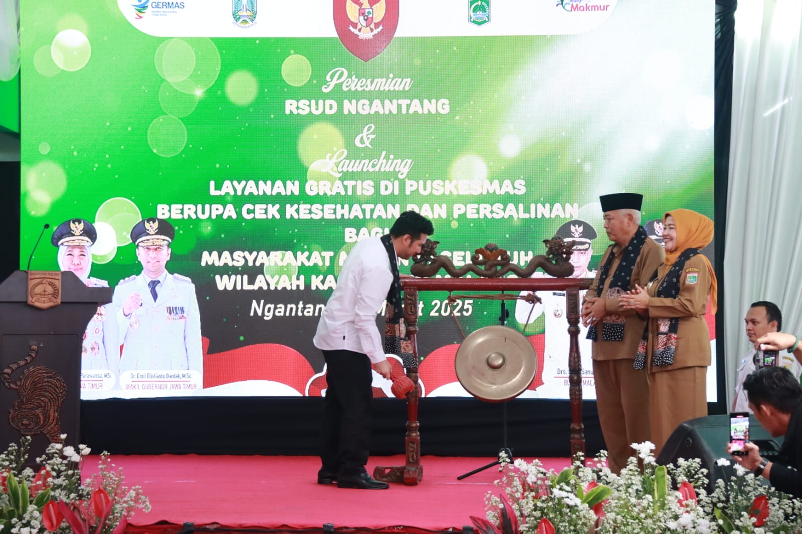 Bupati Malang Resmikan Program Kesehatan Gratis dan Persalinan Gratis untuk Masyarakat Miskin