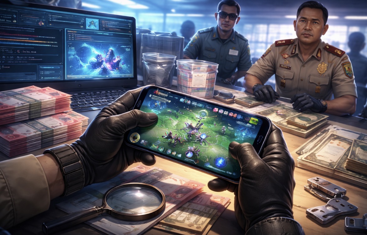 Polisi Bongkar Kasus Cheat Mobile Legends, Rugikan Pengembang Rp2,5 Miliar
