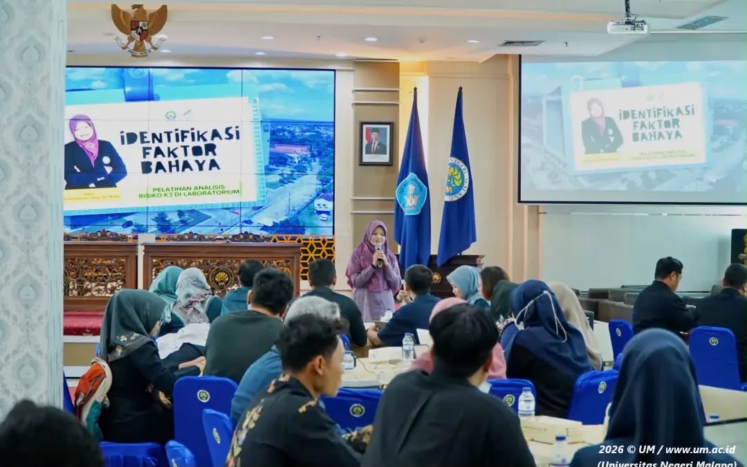 UM Perkuat Budaya K3 dengan Pelatihan Analisis Risiko untuk Tenaga Laboratorium