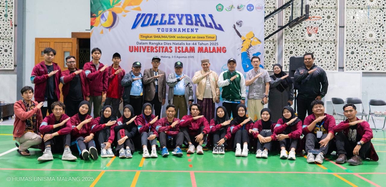 Turnamen Voli Pelajar se-Jatim Meriahkan Dies Natalis ke-44 Unisma, Peserta Melonjak hingga Madura