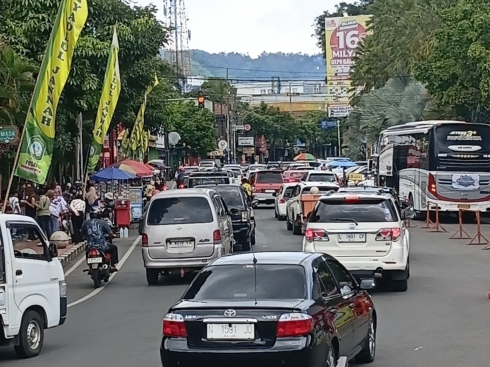 Libur Natal 24-25 Desember, Terjadi Peningkatan Lalu Lintas 150 Persen di Kota Batu 