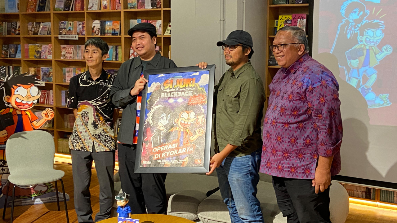 Kreator Si Juki Kolab dengan Dewa Manga, Hasilnya: Karakter Komik Indonesia-Jepang Berpetualang di Kyokarta