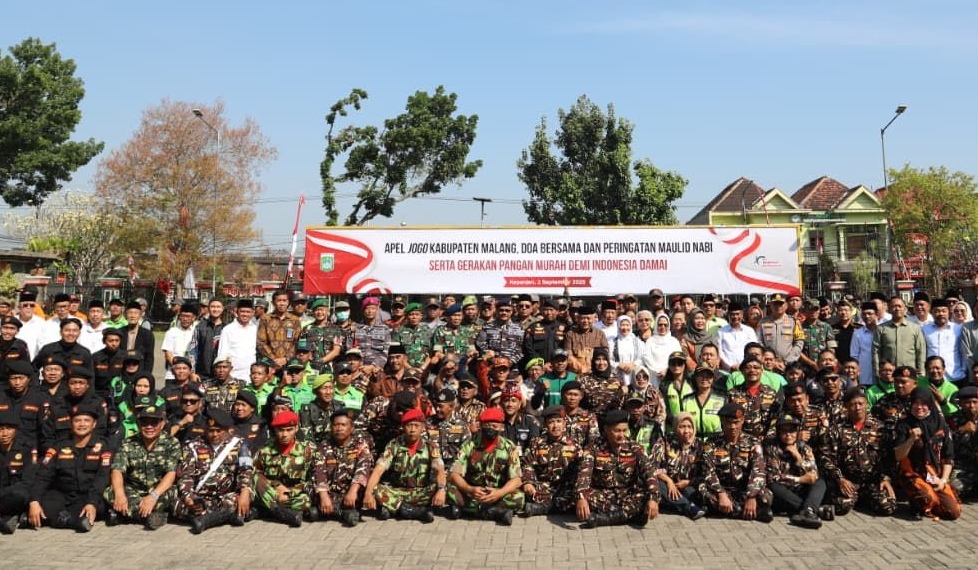 Kabupaten Juga Gelar Apel Jogo,  Dipadukan dengan Gerakan Pangan Murah 