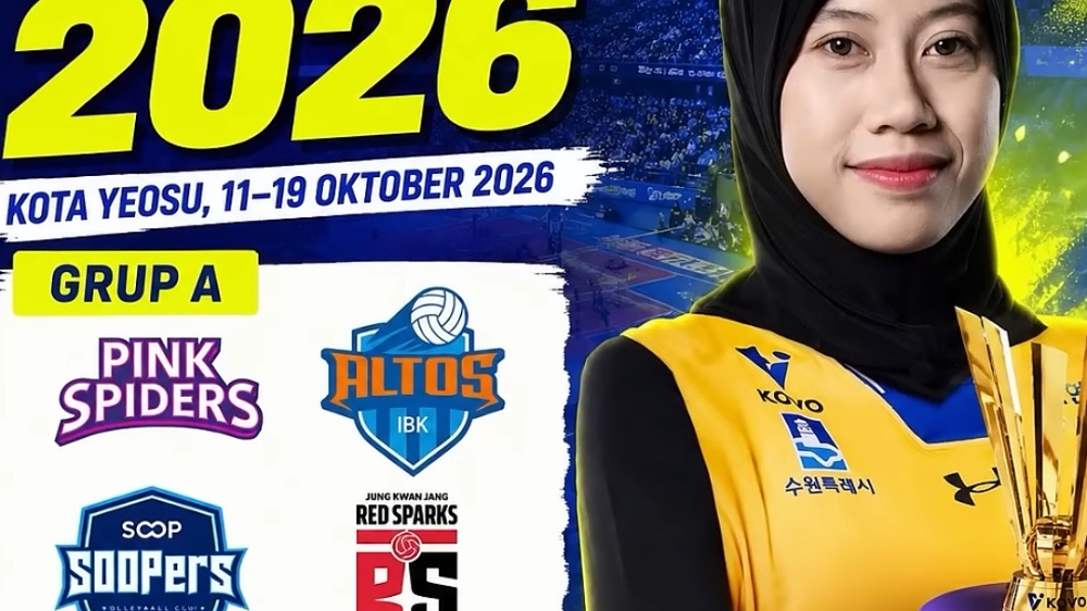 KOVO Cup 2026 Grup A Makin Menarik, Red Sparks Satu Grup dengan 3 Tim Kuat