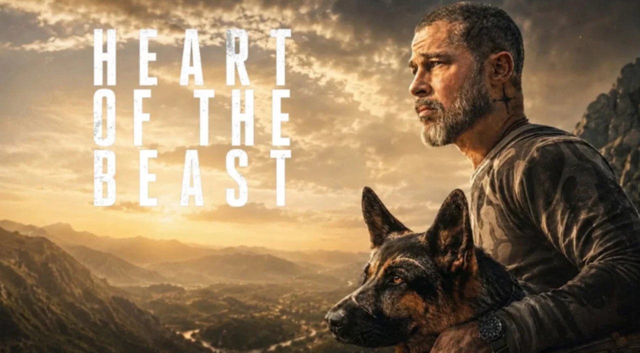 Sinopsis Heart of the Beast: Brad Pitt dan Anjing Tempur Terjebak di Alam Liar Alaska