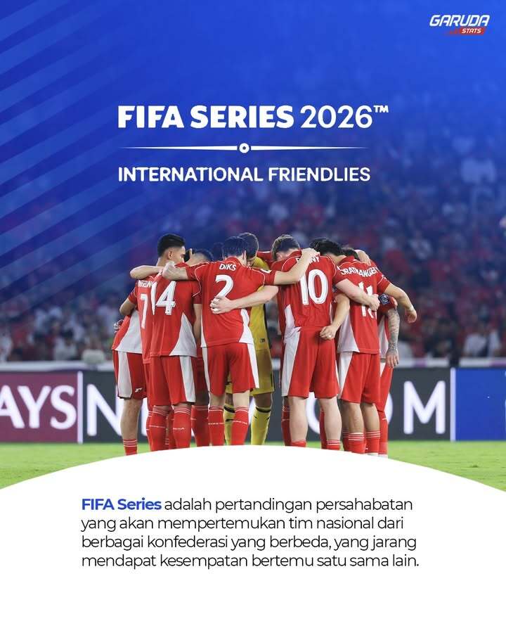 Resmi! Garuda Calling Umumkan 41 Pemain Timnas Indonesia Jelang FIFA Series 2026