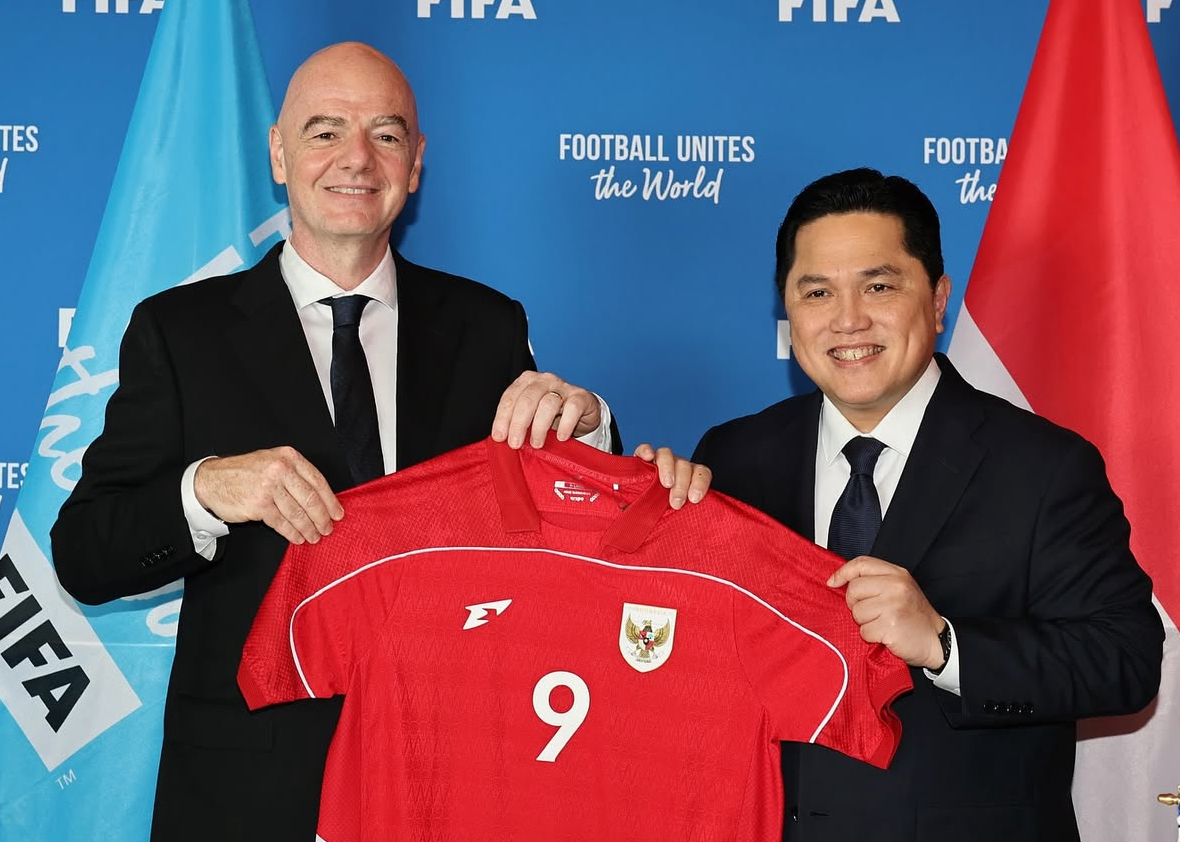 Direstui FIFA Rangkap Jabatan Menpora, Erick Thohir Janji Tak Akan Anakemaskan Sepak Bola