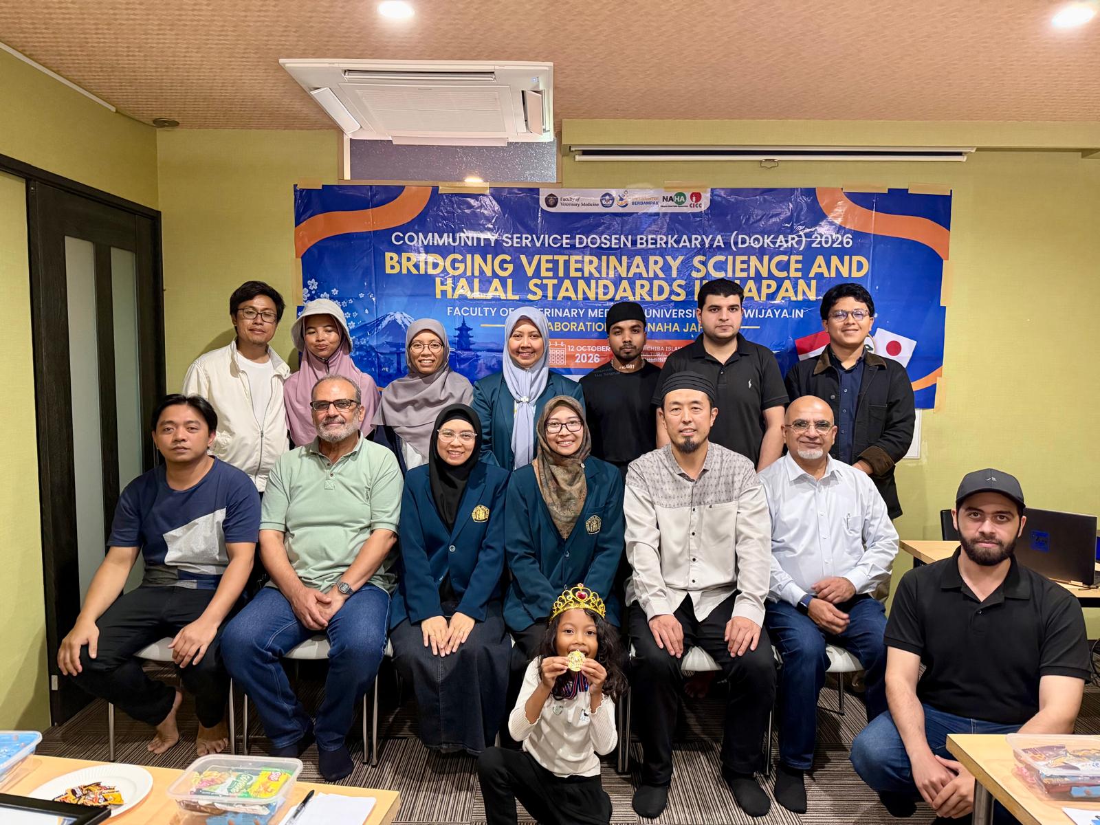 FKH UB Edukasi Penyembelihan Halal di Jepang Bersama NAHA dan CICC