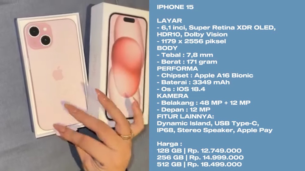 Harga iPhone 14 Turun Jadi Rp8,4 Juta April 2026, Cek Daftar Lengkap iPhone 15–17