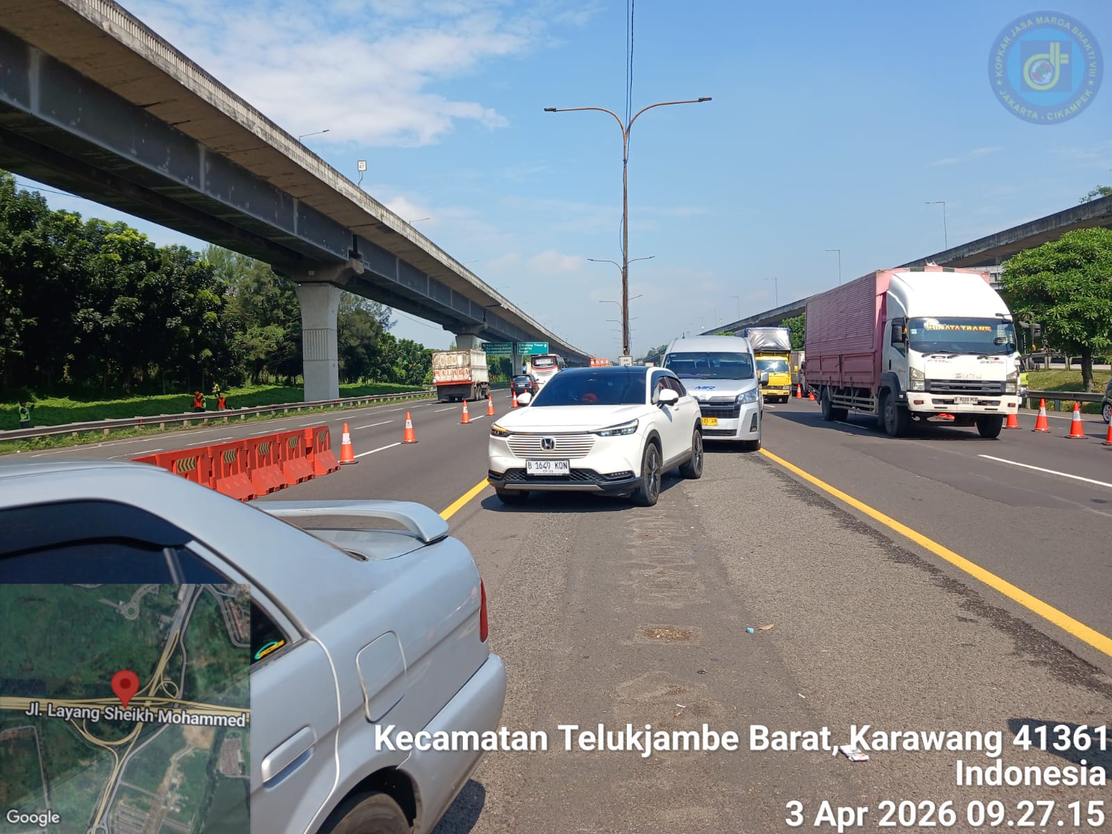 Contraflow Diberlakukan di Tol Jakarta-Cikampek, Antisipasi Kepadatan Arus Libur Paskah
