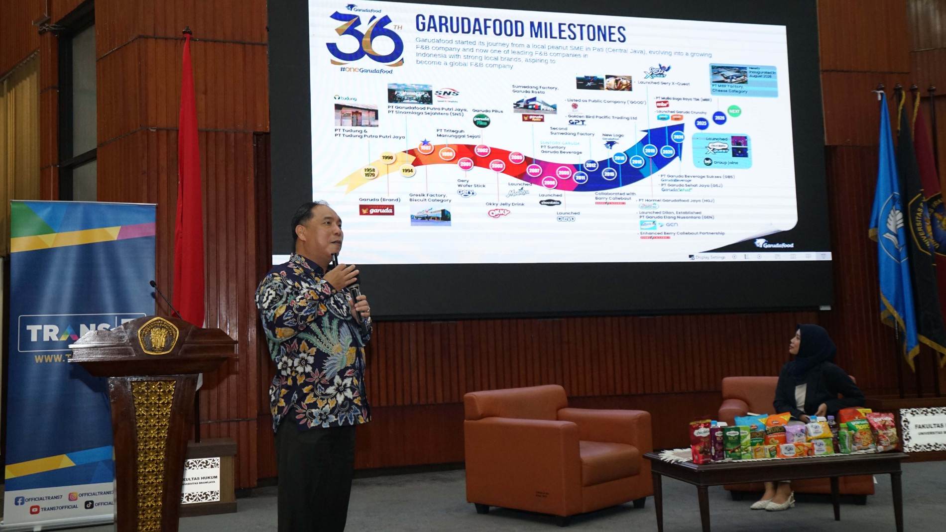 Direktur Garudafood Lulusan Teknik UB Ungkap Kunci Hadapi Dunia Kerja