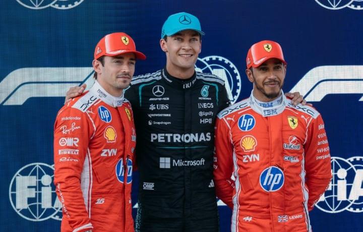 Russell Raih Pole Position, Mobil Verstappen Celaka di Kualifikasi GP Austria 2026  