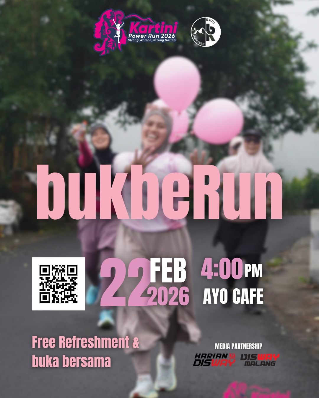 Panitia Kartini Power Run 2026 Gelar BukberRun, Ngaburit dengan Olahraga Lari Disambung Bukber