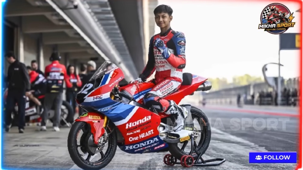 MK Ramadipa Siap Debut di Moto3 Junior World Championship 2026, Ini Jadwal Lengkapnya