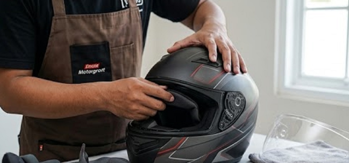 Sering Dipakai Setiap Hari? Begini Cara Merawat Helm agar Tetap Bersih