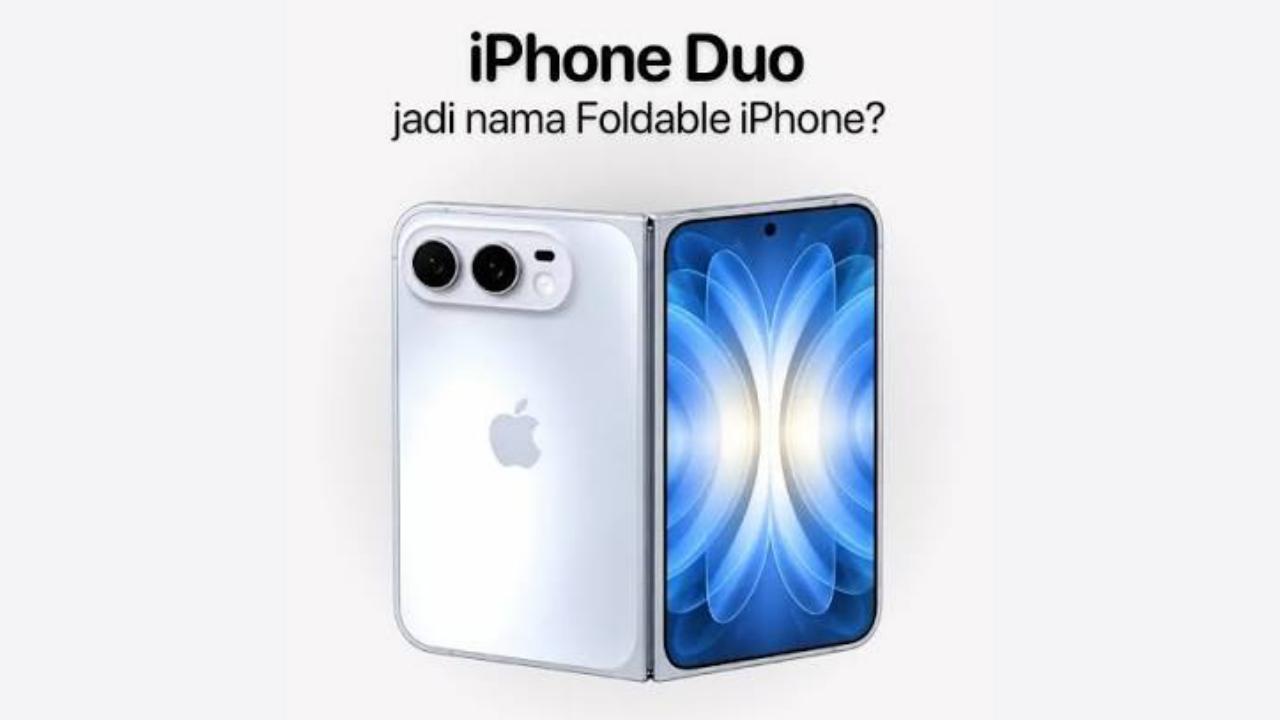 iPhone Duo, HP Lipat Pertama Apple Dikabarkan Meluncur 10 September: Harga Rp52,7 Juta